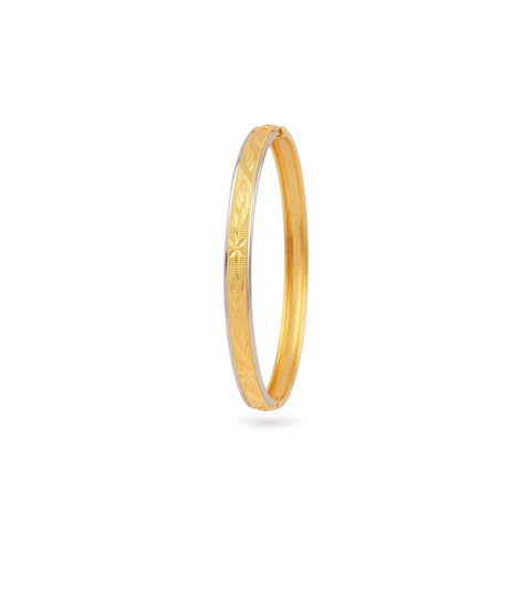 Gold Plated Golden Radiance Single Bangle