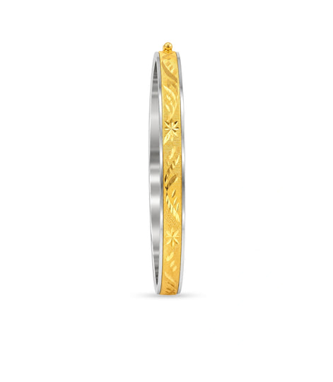Gold Plated Golden Radiance Single Bangle