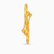 Gold Plated Graceful Glow Single Bangle