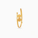 Gold Plated Coin Inspired Design Single Bangle