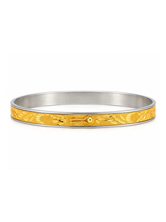 Gold Plated Golden Radiance Single Bangle