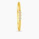 Gold Plated Sparkling Star Ad Single Bangle