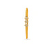 Gold Plated Sparkling Star Ad Single Bangle