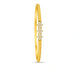 Gold Plated Sparkling Star Ad Single Bangle