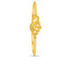 Gold Plated Peacock Touch Single Bangle