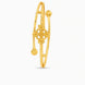 Gold Plated Floral Blossom Single Bangle