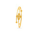 Gold Plated Floral Blossom Single Bangle