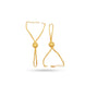 Gold Plated Elegant Hand Harness