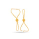 Gold Plated Graceful Hand Harness