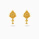 Gold Plated Festive Graceful Drop Earrings