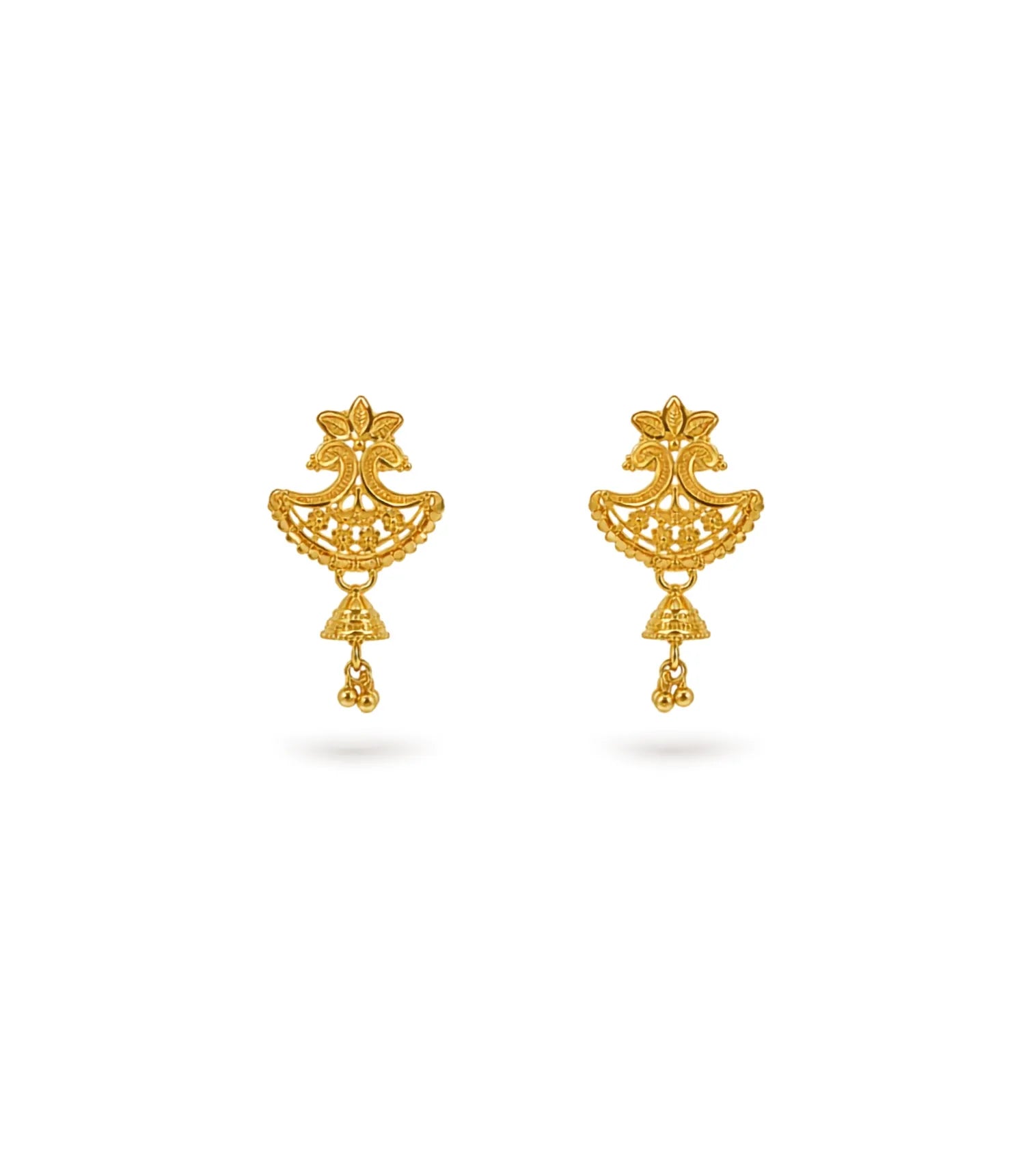 Gold Plated Lovely Drop Earrings