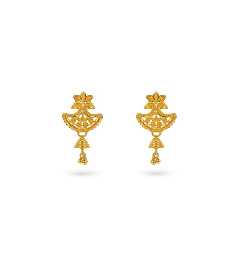 Gold Plated Lovely Drop Earrings