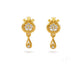 Gold Plated Polished AD Drop Earrings