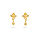 Gold Plated Glimmer AD Drop Earrings