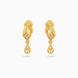 Gold Plated AD Stone Drop Earrings