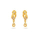 Gold Plated AD Stone Drop Earrings