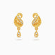 Gold Plated AD Crystal Drop Earrings