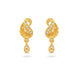 Gold Plated AD Crystal Drop Earrings