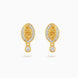 Gold Plated AD Embellished Drop Earrings