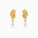 Gold Plated Sparkling AD Drop Earrings