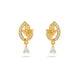 Gold Plated Radiant AD Drop Earrings