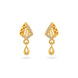 Gold Plated Fine AD Drop Earrings