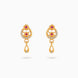 Gold Plated Premium Finish AD Drop Earrings