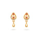 Gold Plated Premium Finish AD Drop Earrings