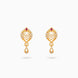 Gold Plated Micro AD Drop Earrings