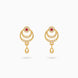 Gold Plated Elegant AD Drop Earrings