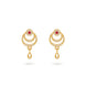 Gold Plated Elegant AD Drop Earrings