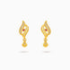 Gold Plated Modern AD Drop Earrings