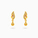 Gold Plated Stylish AD Drop Earrings