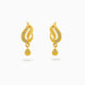 Gold Plated Minimal AD Drop Earrings