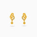 Gold Plated Refined AD Drop Earrings