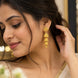 Gold Plated Pretty Jhumka Earrings