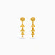 Gold Plated Feminine Jhumka Earrings
