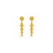 Gold Plated Feminine Jhumka Earrings