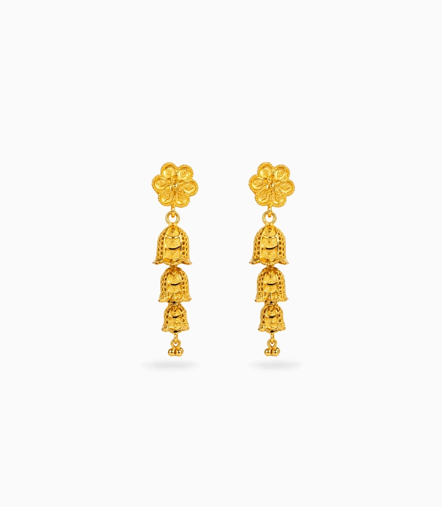 Gold Plated Charming Jhumka Earrings