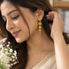 Gold Plated Bliss Jhumka Earrings