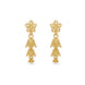 Gold Plated Golden Glow Jhumka Earrings