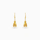 Gold Plated Traditional Delicate Jhumka Earrings