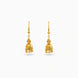 Gold Plated Traditional Filigree Jhumka Earrings