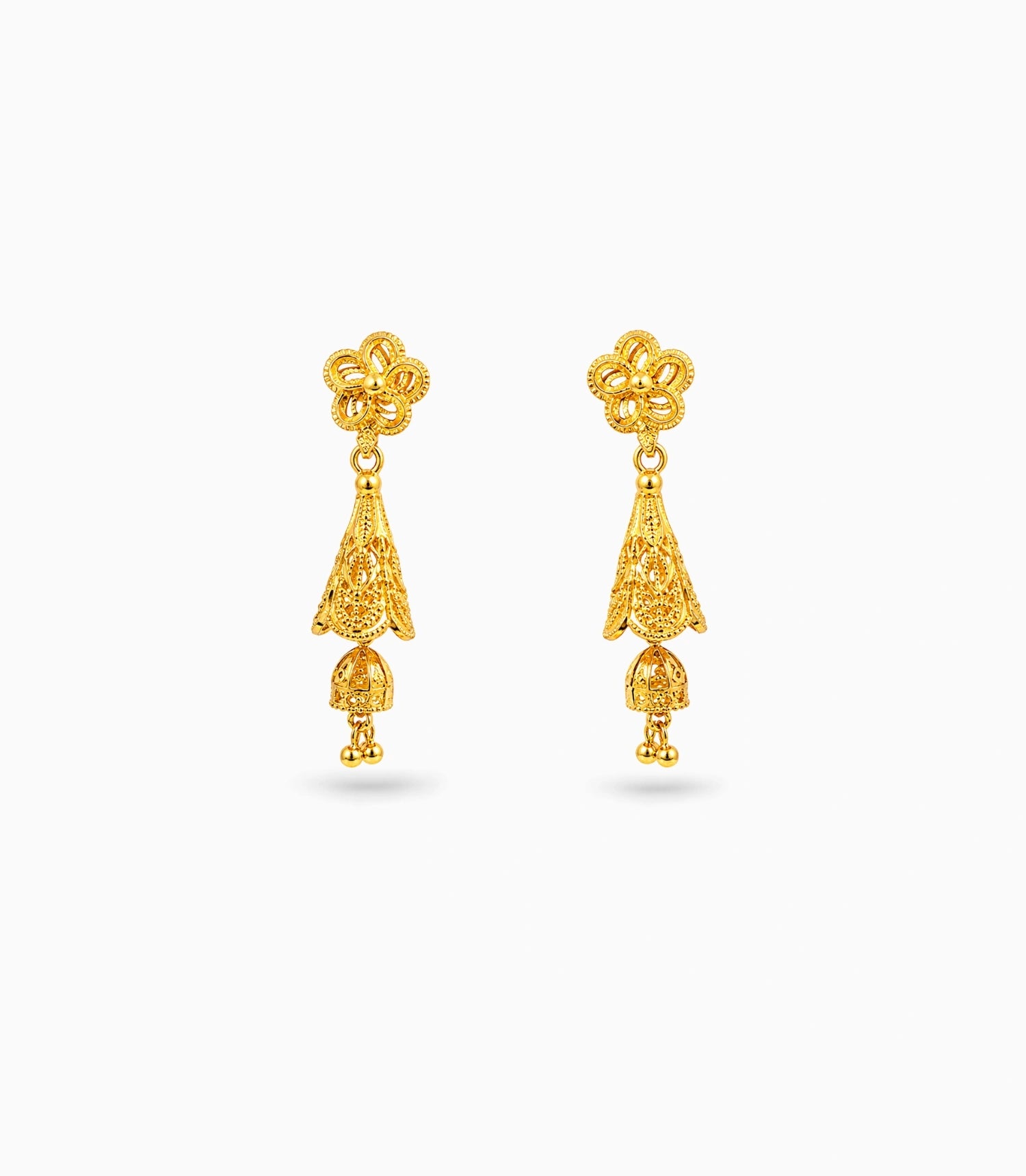 Gold Plated Trending Jhumka Earrings