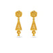 Gold Plated Bloom Traditional Jhumka Earrings