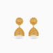 Gold Plated Gentle Traditional Jhumka Earrings