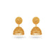 Gold Plated Golden Traditional Jhumka Earrings