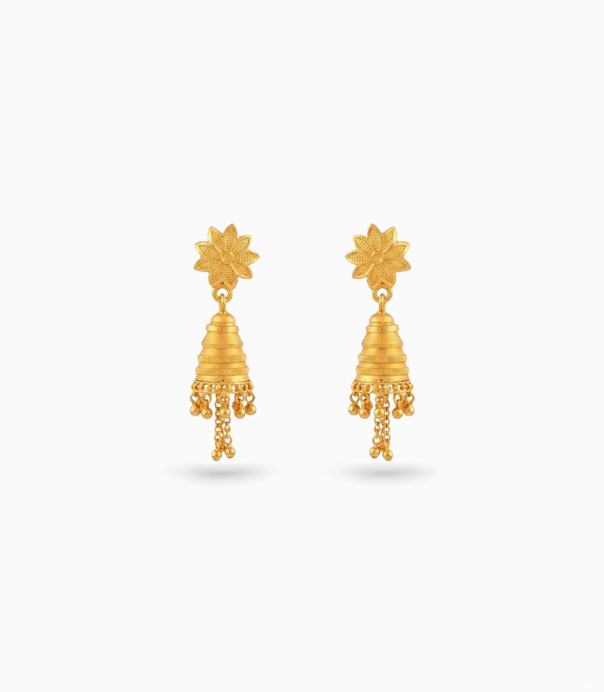 Gold Plated Sweet Traditional Jhumka Earrings
