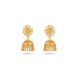 Gold Plated Precious Traditional Jhumka Earrings
