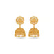 Gold Plated Wedding Traditional Jhumka Earrings